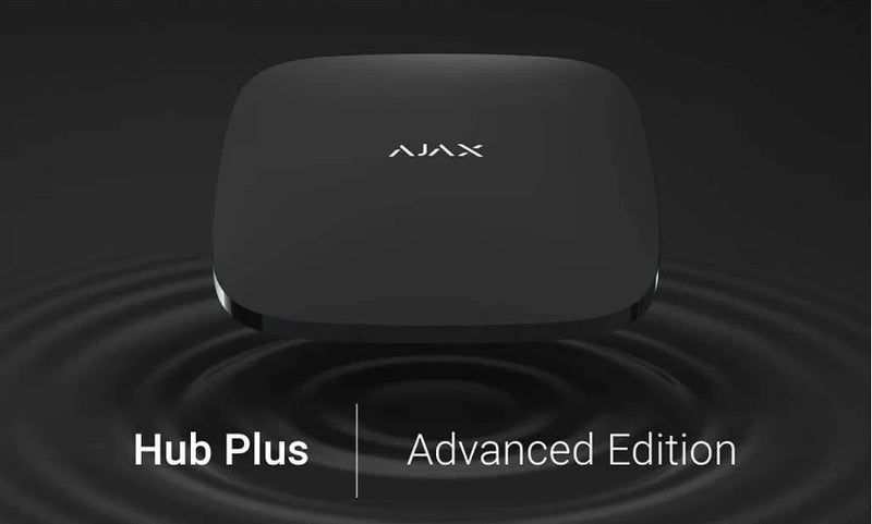 AJAX HUB PLUS - 2 SIM (2G, 3G), WiFi, Ethernet, 150 Devices + Up to 5 REX