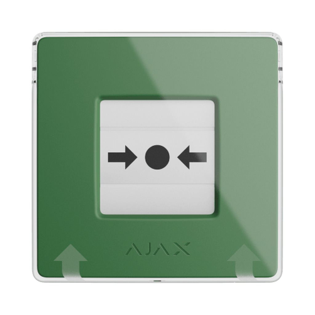AJAX ManualCall Point Jeweller (GREEN)