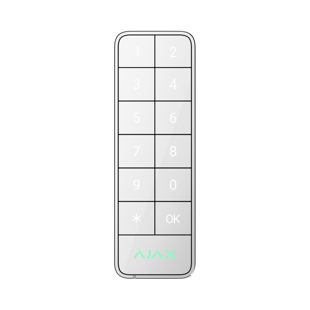 AJAX Fibra Superior KeyPad Outdoor White