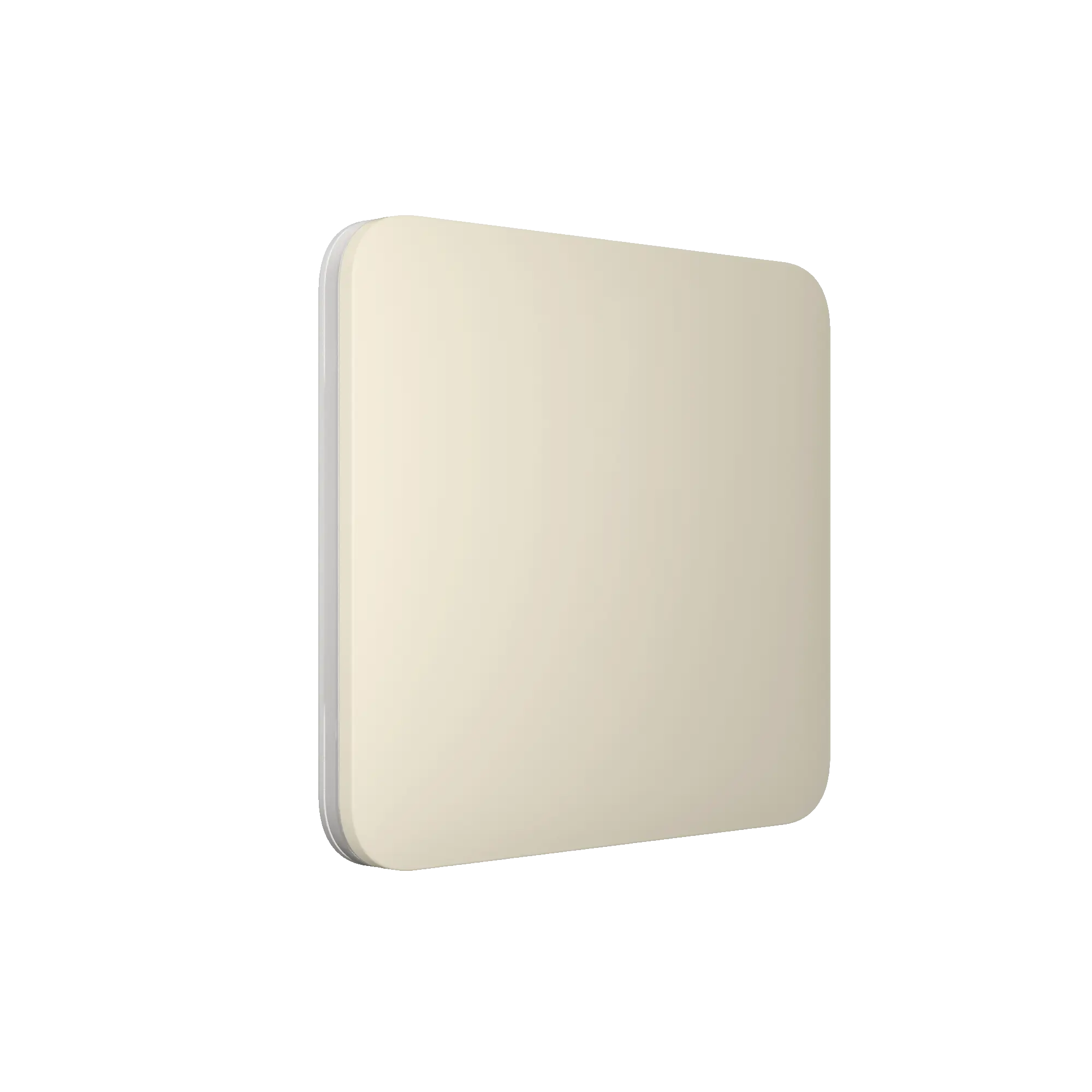 Ajax CenterButton (1-gang/2-way) [55] - ivory (46012.140.IV)