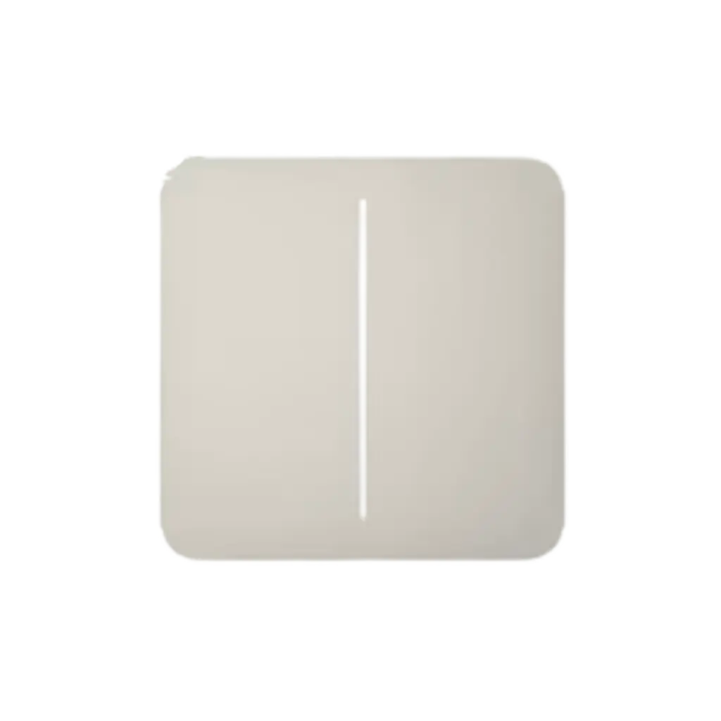 Ajax CenterButton (1-gang/2-way) [55] - oyster (46014.140.OY)