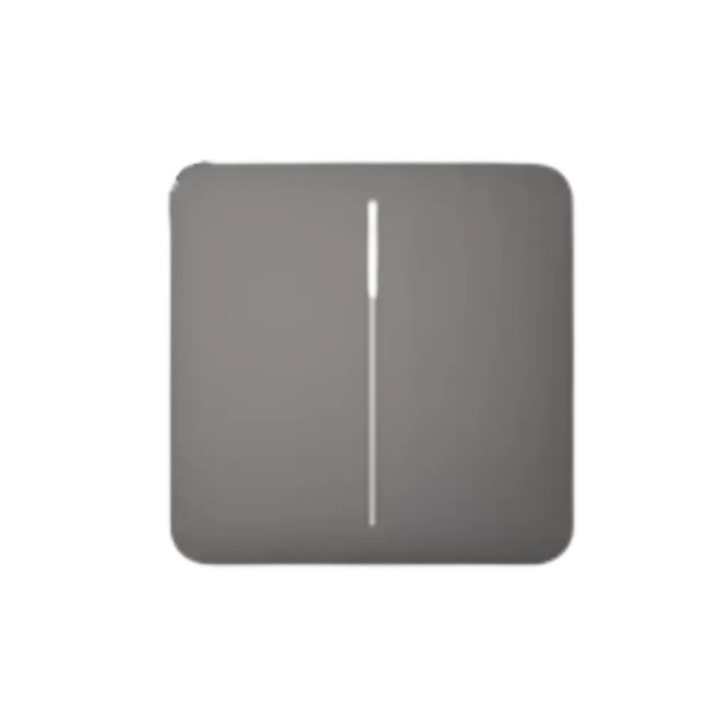 [AJ-CENTERBTN-2GANG-GR] Ajax CenterButton (2-gang) [55] - grey (46029.140.GR)